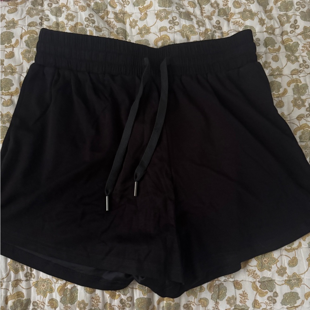 Women's Black Casual Shorts